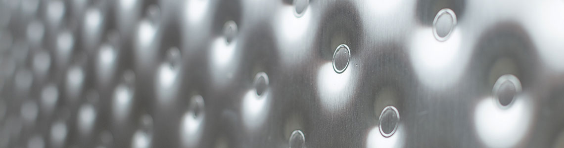 Pillow plate heat exchanger panels